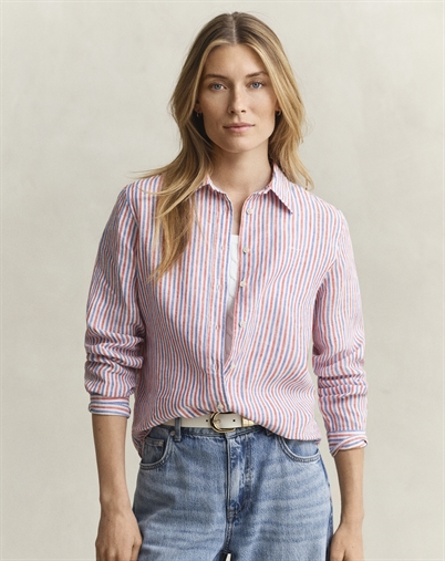 Gant - Linen Skjorte - Multicolor